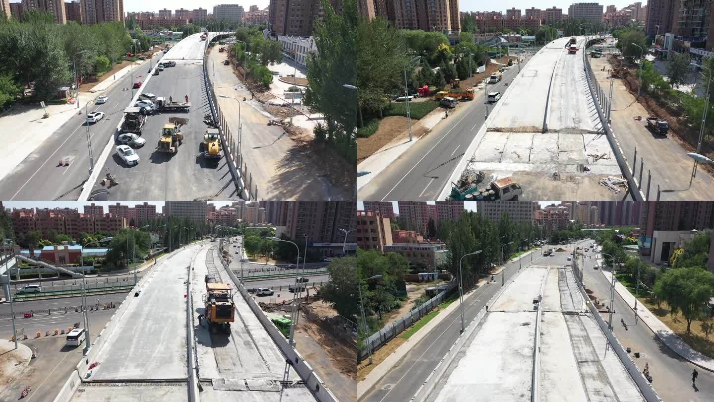 呼和浩特市政工程騰飛路工程航道路施工